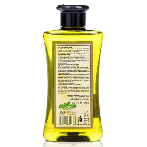 Melica Organic Shine Shampoo 300 ml Шампунь з протеїнами пшениці і екстрактом алое: Стать Для жінок