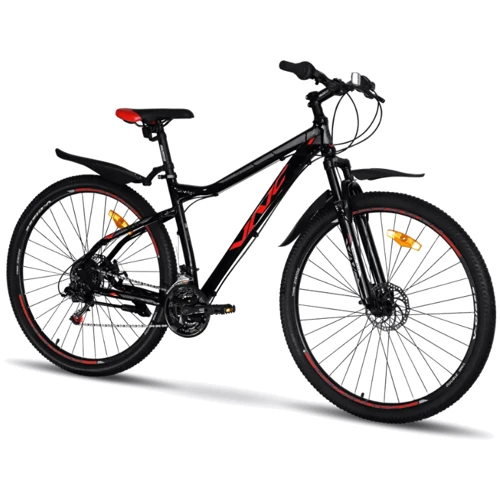 Велосипед VNC 2022' 29" MontRider A2 V1A2-2943-BR 43см (0042) black (shiny)/red (matt)