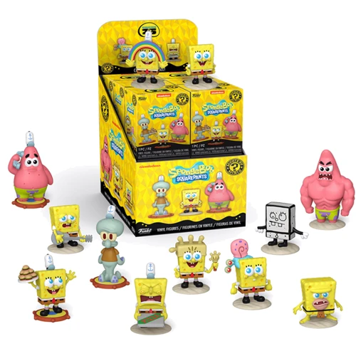 Игровая фигурка Funko Mystery Minis Губка Боб (в ассортименте, в дисплее) (76102): Серия Mystery Minis
