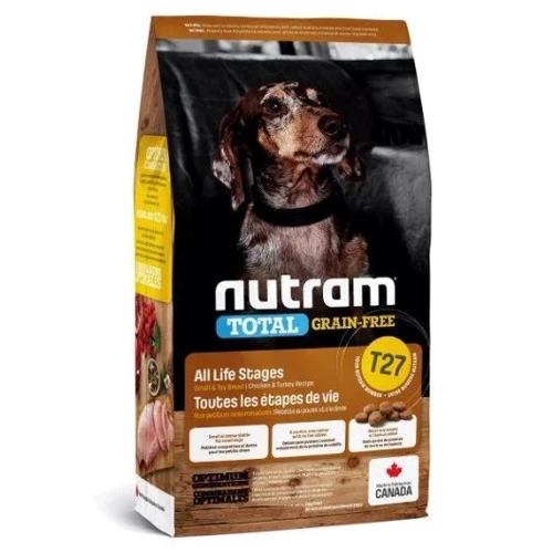 Сухий корм для собак Nutram Total GF з куркою та індичкою 20 кг (T27_(20kg))