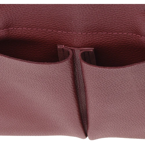 Женская сумка шоппер Ricco Grande бордовая (1L926-burgundy): Фактура Матовая, Зернистая