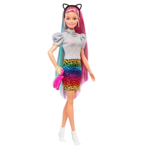 Кукла Mattel Barbie Радужный леопард фото 5