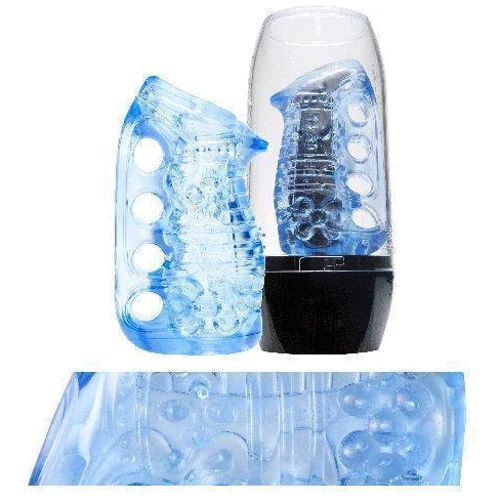 Мастурбатор Fleshlight Fleshskins Grip Blue Ice