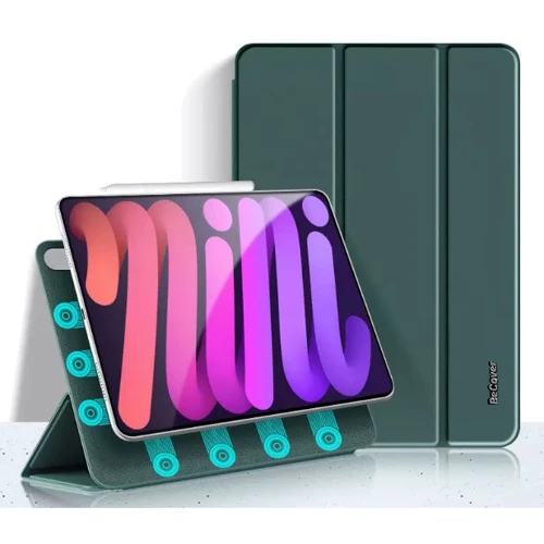 Аксессуар для iPad BeCover TPU Case Book Dark Green (707521) for iPad mini 6 2021: Тип аксессуара чехол