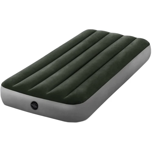 Надувний матрац Intex Classic Downy Airbed зелений (64777): Тип Велюр-матрац