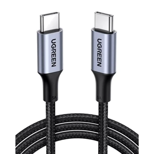 Кабель UGREEN USB-C to USB-C US316 5A 100W 2m Black