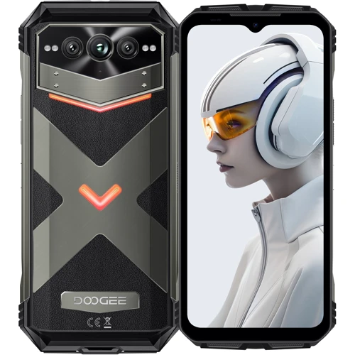 Смартфон Doogee V Max Plus 16/512GB Pewter Gray: Дисплей 6.58" IPS (1080x2408) / 401 ppi / Corning Gorilla Glass