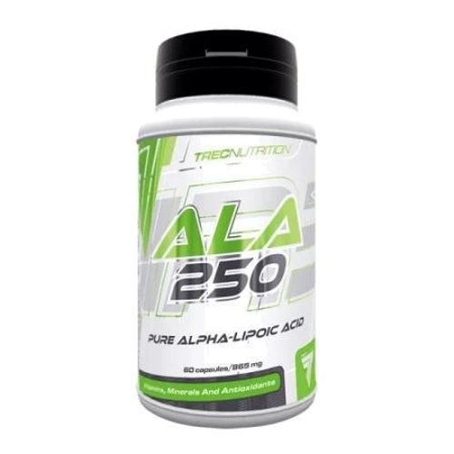 Trec ALA 250 Альфа-ліпоєва кислота 60 capsules/60 servings/Unflavored
