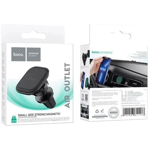 Тримач Hoco Car Holder Air Vent Magnetic H29 Black фото 8