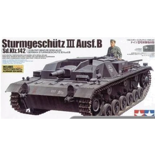 Модель Tamiya Німецька САУ Sturmgeschutz III Ausf.B (TAM35281)