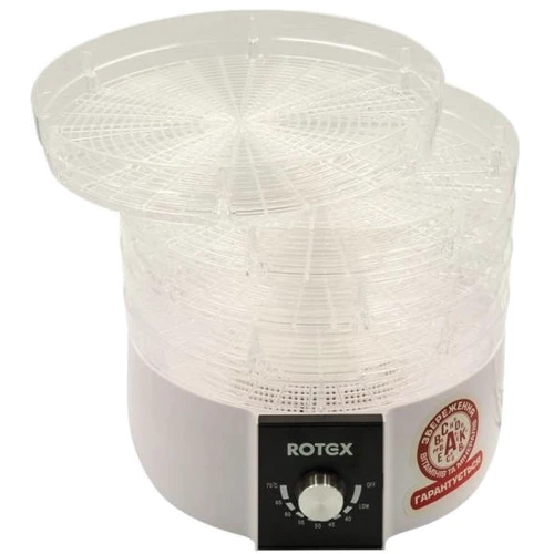 Сушарка для фруктів та овочів Rotex RD540-W: Потужність, Вт 520