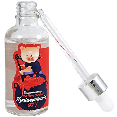 Elizavecca Witch Piggy Hell Pore Control Hyaluronic Acid 97% Ампульная сыворотка с гиалуроновой кислотой 50 ml: Пол Для женщин