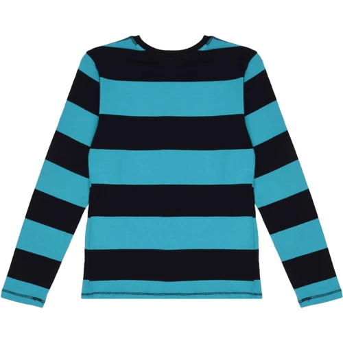Лонгслив H&M 1452597 122-128 см бирюзовый: Тип Лонгсливы