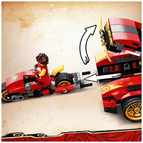 LEGO NINJAGO Преследователь ниндзя Х-1 (71737) фото 6
