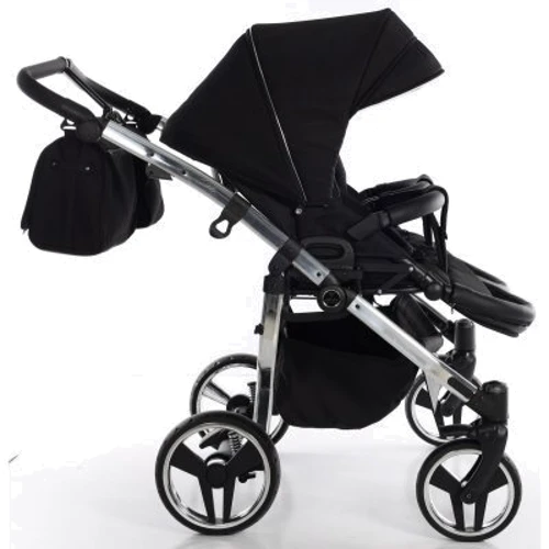 Универсальная коляска для двойни 2 в 1 Junama Diamond S-line Duo 04: Ширина шасси 94 см