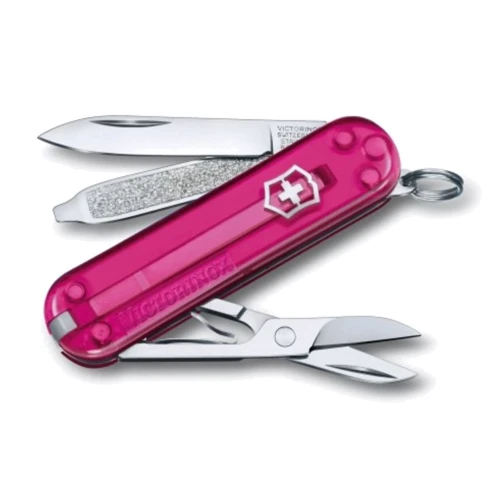 Мультитул Victorinox Classic SD Colors Cupcake Dream 58мм/7функцій/рожевий прозорий (0.6223.T5G)