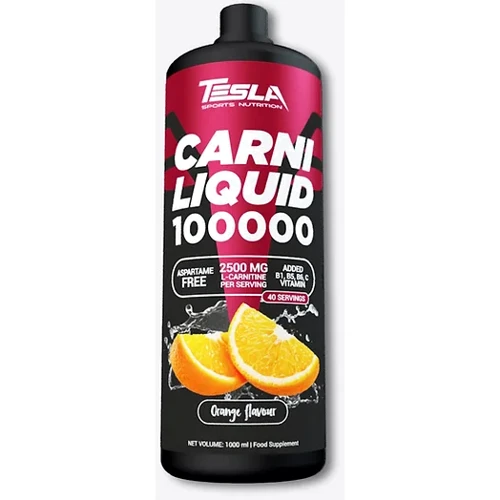 Жиросжигатель Tesla Nutrition Carni Liquid 100000 1000ml / 40 servings / Orange