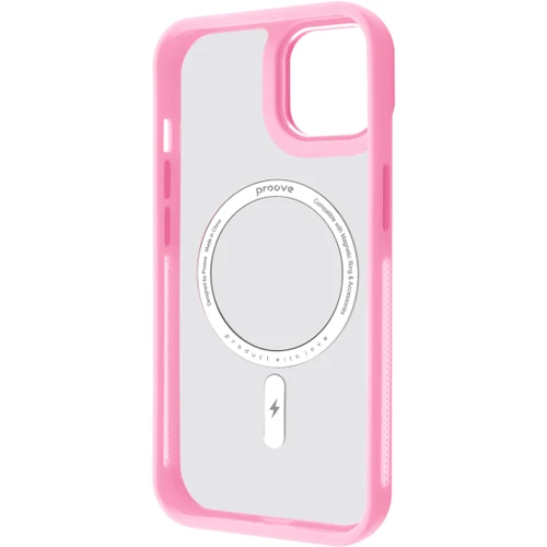 Чехол для iPhone Proove Clear Essence Case with Magnetic Ring Pink Sand for iPhone 16: Тип чехла накладка на заднюю часть