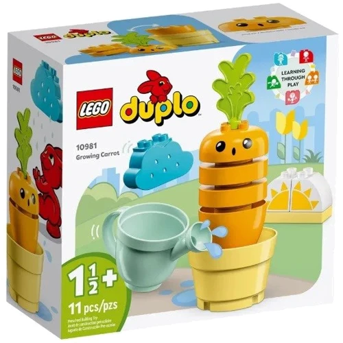 Конструктор LEGO Duplo My First Морковь на грядке 11 деталей (10981) фото 6