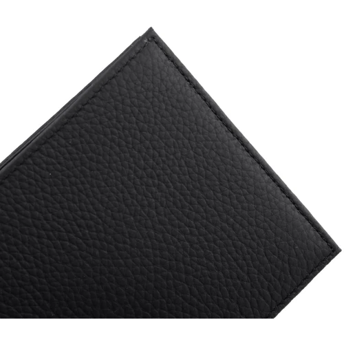 Чоловіче портмоне Smith & Canova чорне (FUL90013-black-tan): Формат гаманця вертикальний