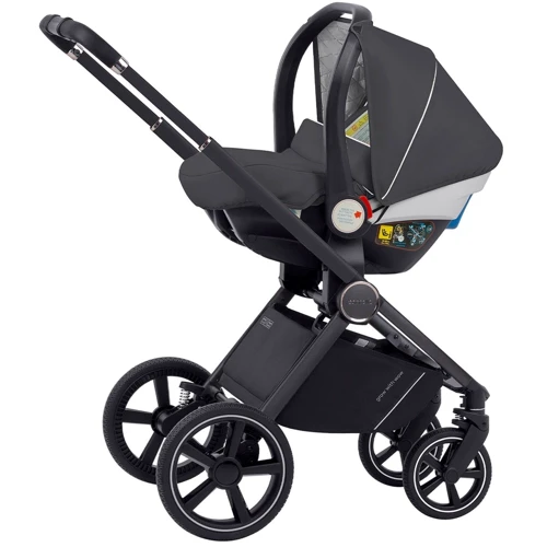 Коляска универсальная Carrello Ultimo 3 в 1 Harbor Grey (CRL-6517 Harbor Grey): Материал колес резина (надувные)