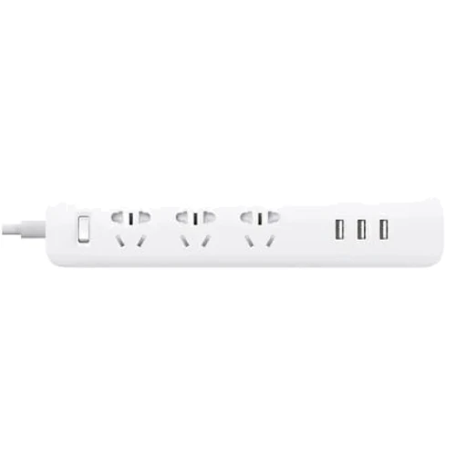 Удлинитель Xiaomi Mi Power Strip (3 розеток+3 USB-port) 27W Fast Charge (MJCXB02QM) (NRB4049CN) фото 1