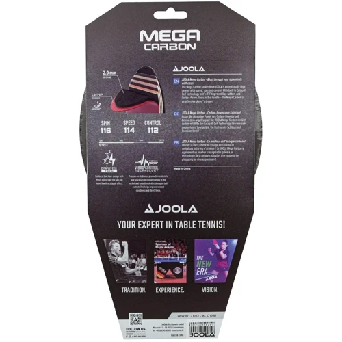 Ракетка для настольного тенниса Joola Mega Carbon (54205) (930759) фото 1
