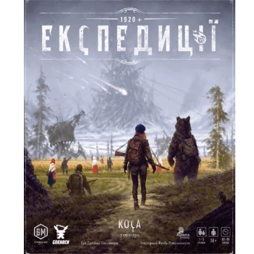 Настільна гра Geekach Games Експедиції (Expeditions у світі Коса): Виробник Geekach Games