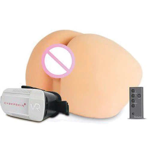 Мастурбатор с очками для виртуальной реальности CyberSkin Twerking Butt (Deluxe)