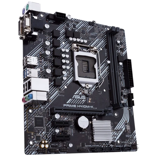 ASUS PRIME H410M-K R2.0: Разъемы на плате SATA 3.0