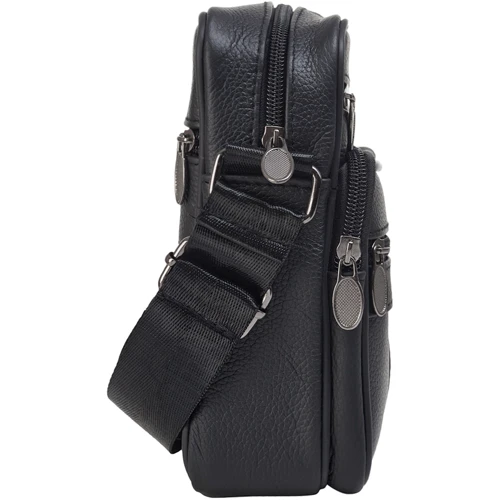 Чоловіча сумка через плече Buffalo Bags чорна (SHIM500A-black): Стать Мужской