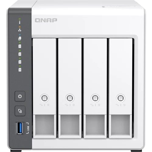 Мережевий накопичувач (NAS) Qnap TS-433-4G: Попередньо встановлені диски Нет