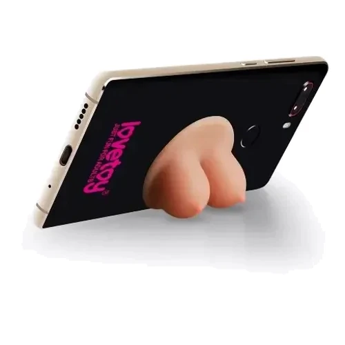 Подставка для телефона в виде груди LoveToy Boobie Stand Holder