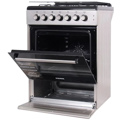 Плита комбинированная Prime Technics PSE 641211 GB: Тип варочной поверхности газовая