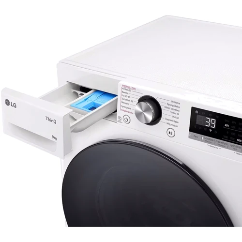 Стиральная машина LG F4W9072YW: Максимальная скорость отжима, об/мин 1400
