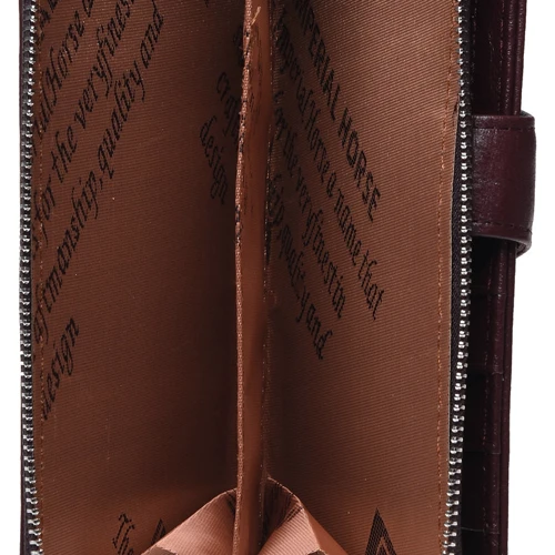 Женский кошелек Horse Imperial бордовый (K11090-bordo): Формат кошелька Вертикальный