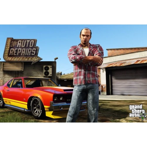 Grand Theft Auto V (PS4): Серія приставки PlayStation 4