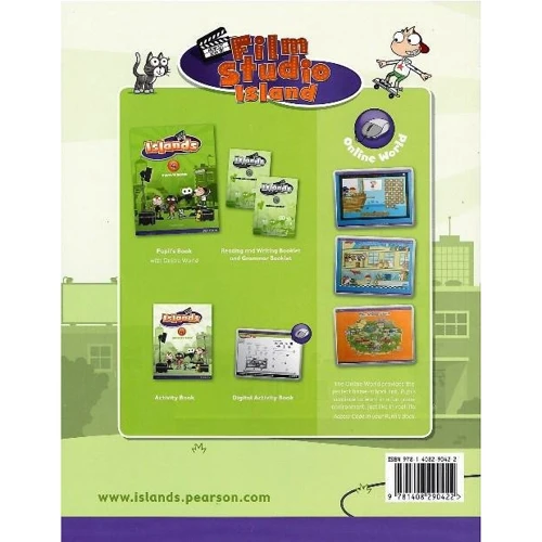 Islands 4 WB+pincode (тетрадь для домашних работ 4901990000): ISBN 9781408290422