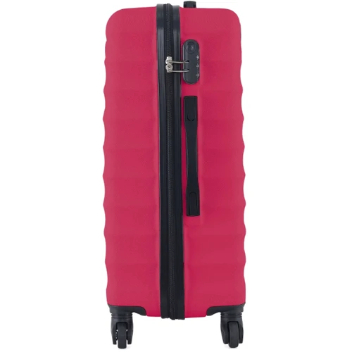 Чемодан Semi Line 24" (M) Dark Rose темно-розовый (T5633-2): Тип ручки Телескопическая ручка, Короткая ручка