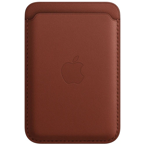Чехол для iPhone Apple Leather Wallet with MagSafe Umber (MPPX3)