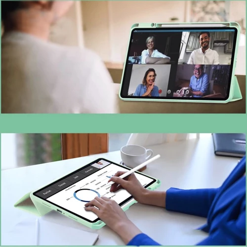 Аксесуар для планшетних ПК BeCover Soft Edge TPU з Pencil Mount Green для Xiaomi Redmi Pad 2 (713659)