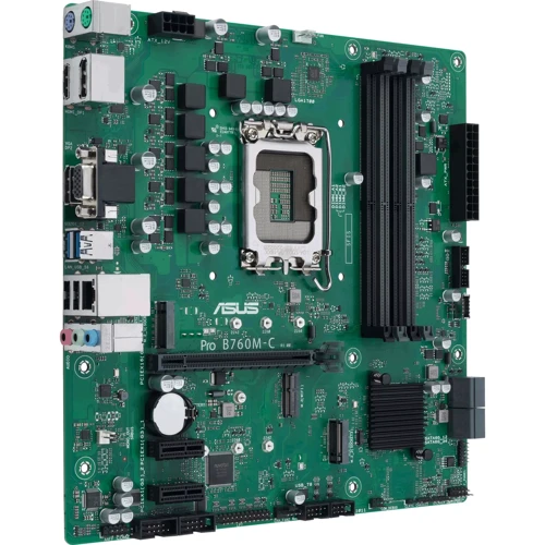 ASUS PRO B760M-C-CSM: Разъемы на плате SATA 3.0, M.2, USB 3.2 Gen 1, USB 2.0