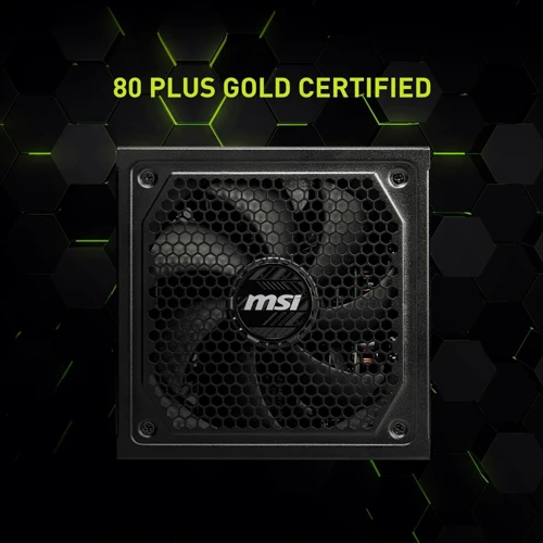 Блок питания MSI MAG A1250GL PCIE5 1250W: Вентилятор нижней стенки 135 мм
