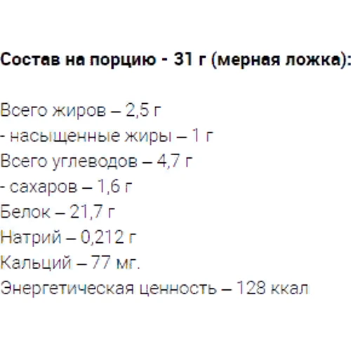 Протеин MUST Whey Sport 2000 g /64 servings/ Strawberry: Вид Сывороточные
