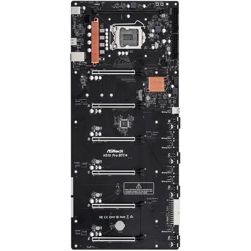 ASRock H510PROBTC+ (H510 PRO BTC+): Оперативная память 1xDDR4 3200 МГц, до 32 ГБ