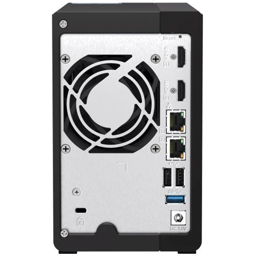 Мережевий накопичувач (NAS) Qnap TS-253E-8G: eSATA Нет