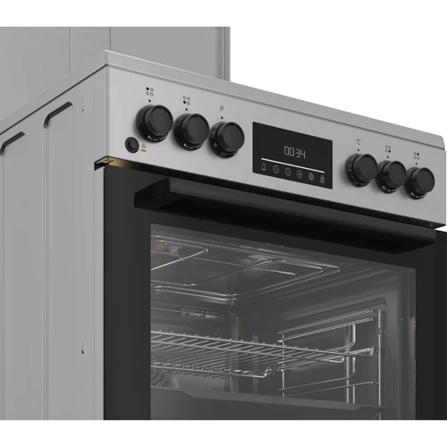 Плита комбинированная Beko FBM62320SDS: Управление механическое