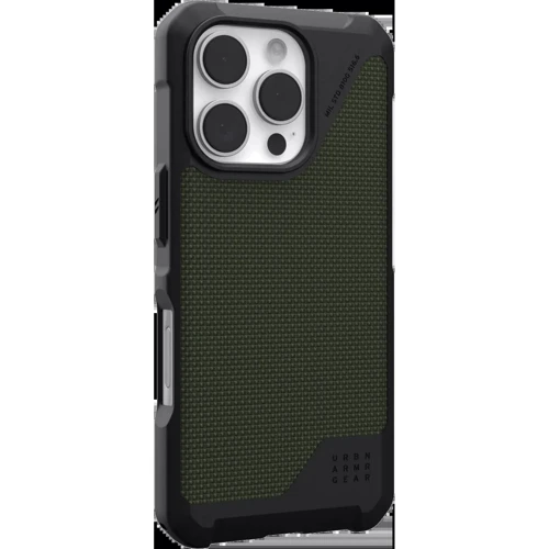 Чохол для iPhone Urban Armor Gear UAG Metropolis LT Magsafe Kevlar Olive (114452113972) для iPhone 16 Pro фото 5
