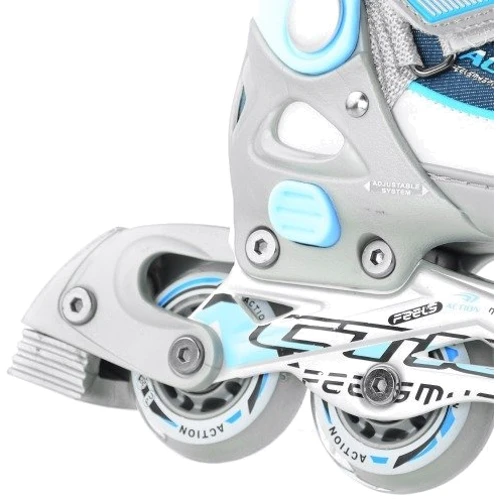 Роликовые коньки Action Kire Blue размер 33-36 (PW-126B-13-2BLUE/33-36)