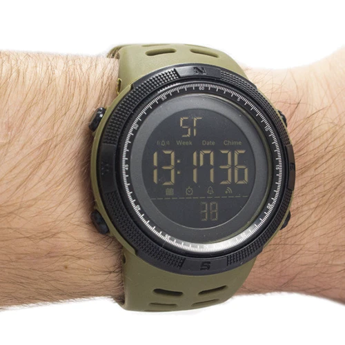 Наручний годинник Skmei 1251 Army Green: Стиль спортивний